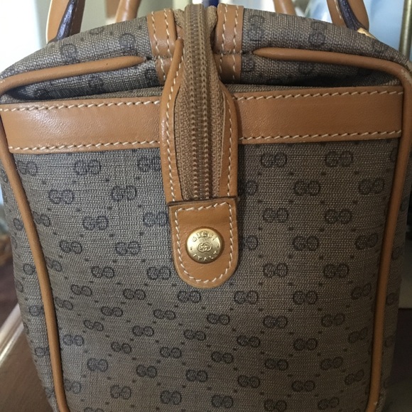Auth Gucci Mini Boston Handbag - Picture 3 of 8